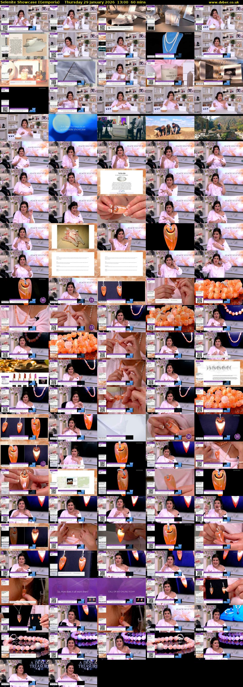 Selenite Showcase (Gemporia) Thursday 29 January 2026 13:00 - 14:00