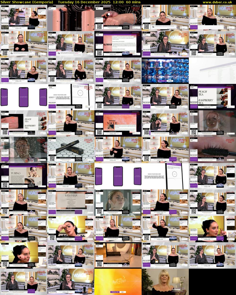 Silver Showcase (Gemporia) Tuesday 16 December 2025 12:00 - 13:00