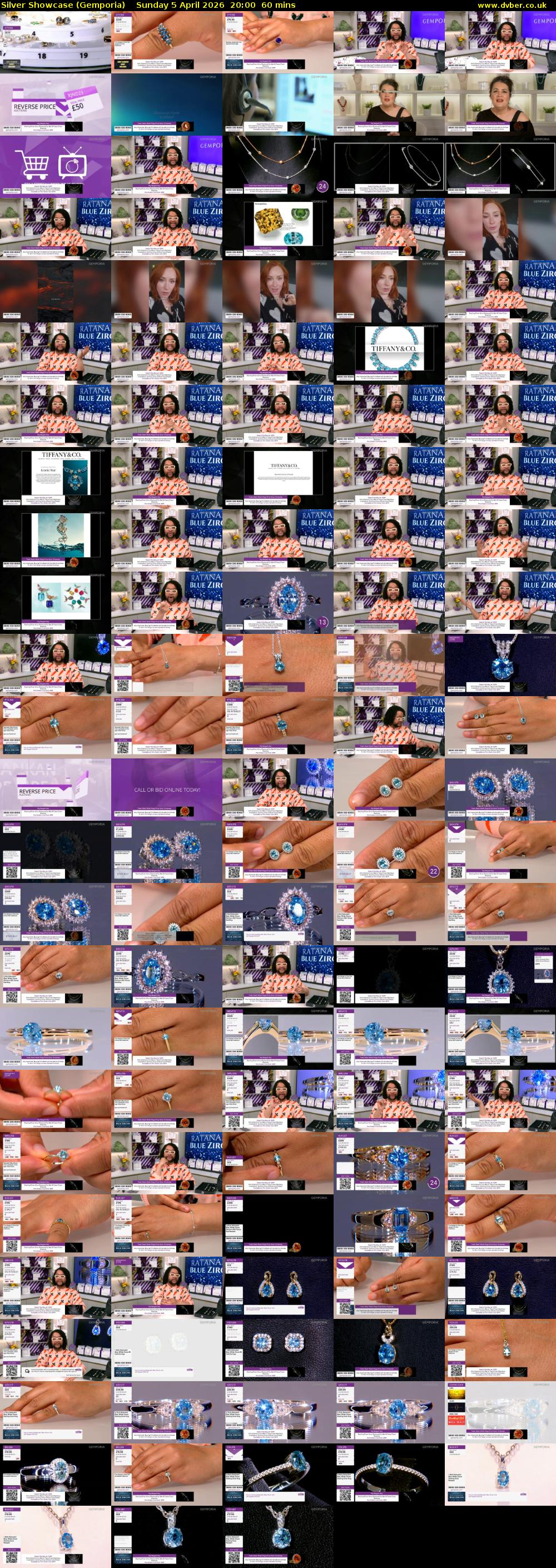 Silver Showcase (Gemporia) Sunday 5 April 2026 20:00 - 21:00