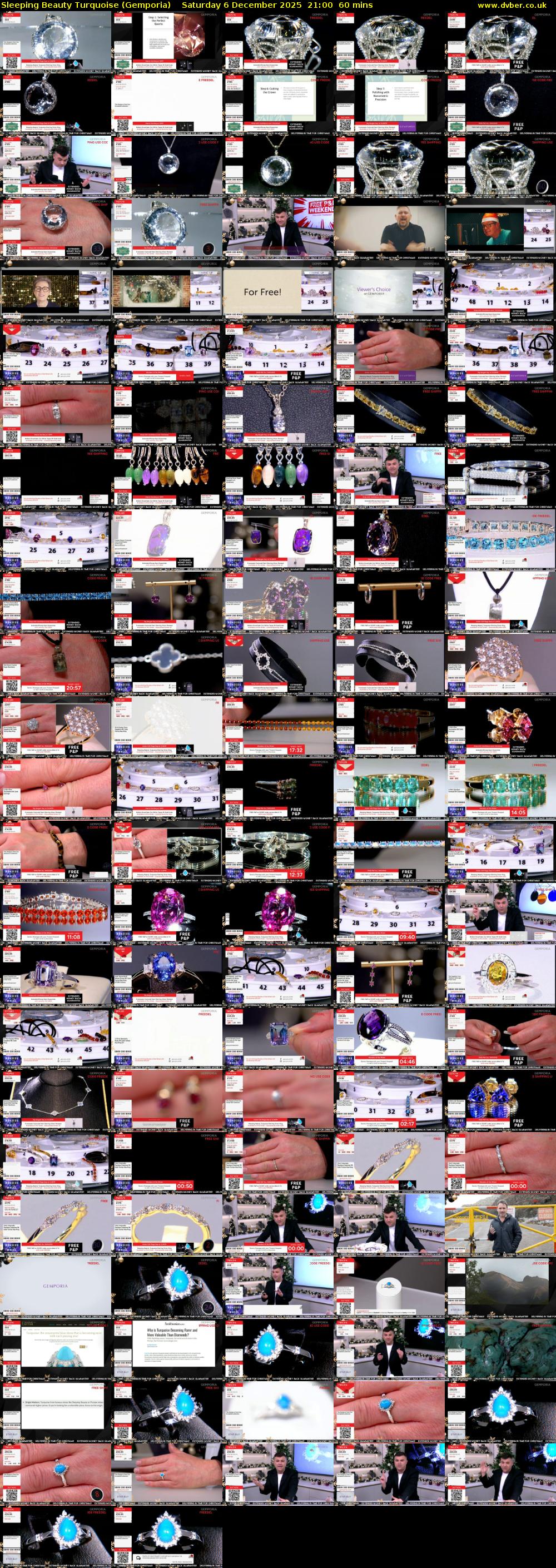 Sleeping Beauty Turquoise (Gemporia) Saturday 6 December 2025 21:00 - 22:00