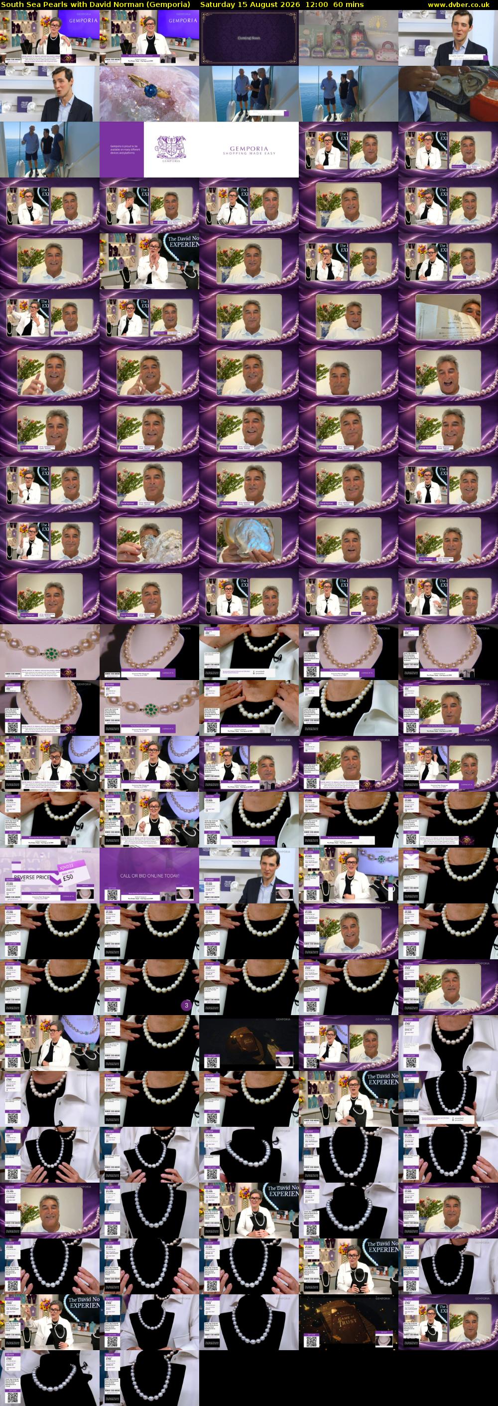 South Sea Pearls with David Norman (Gemporia) Saturday 15 August 2026 12:00 - 13:00