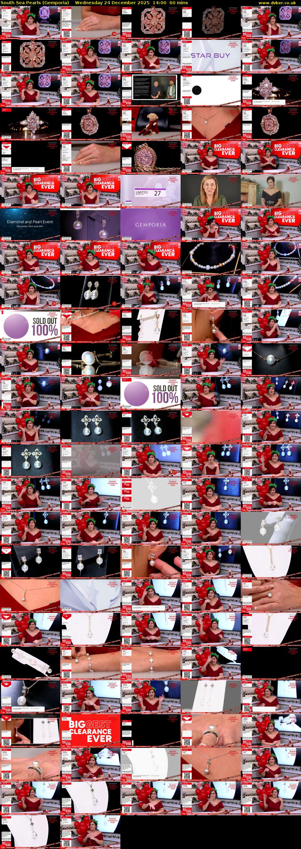 South Sea Pearls (Gemporia) Wednesday 24 December 2025 14:00 - 15:00