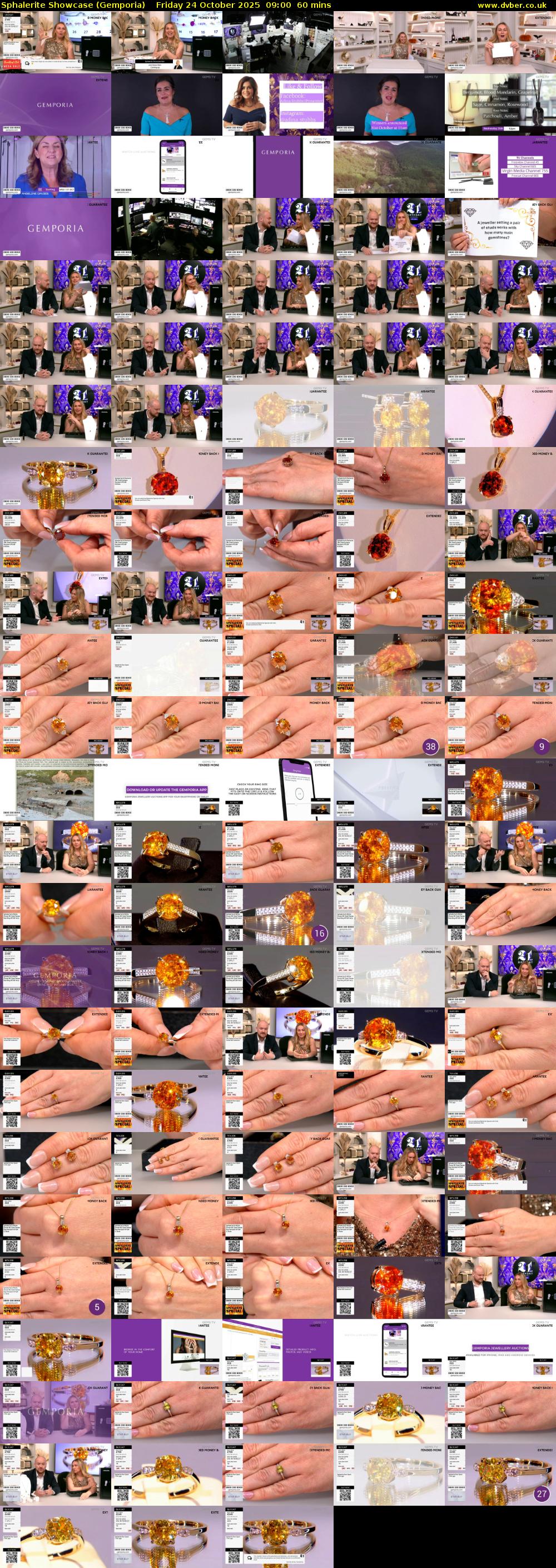 Sphalerite Showcase (Gemporia) Friday 24 October 2025 09:00 - 10:00