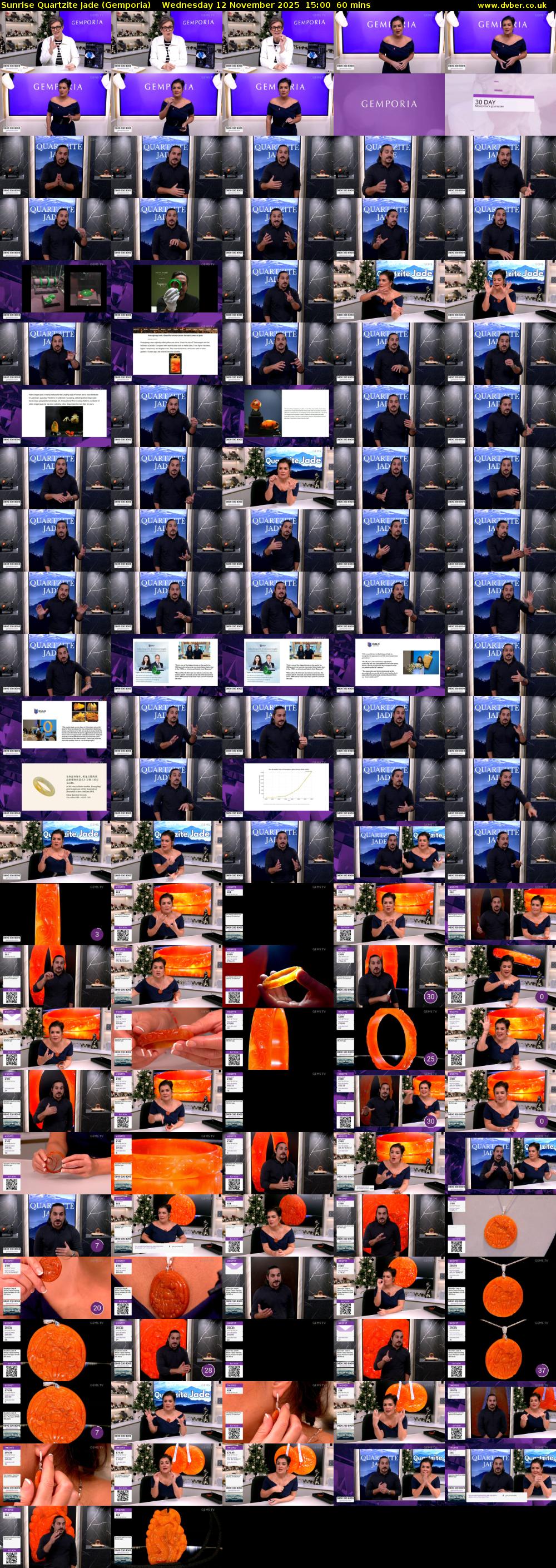 Sunrise Quartzite Jade (Gemporia) Wednesday 12 November 2025 15:00 - 16:00