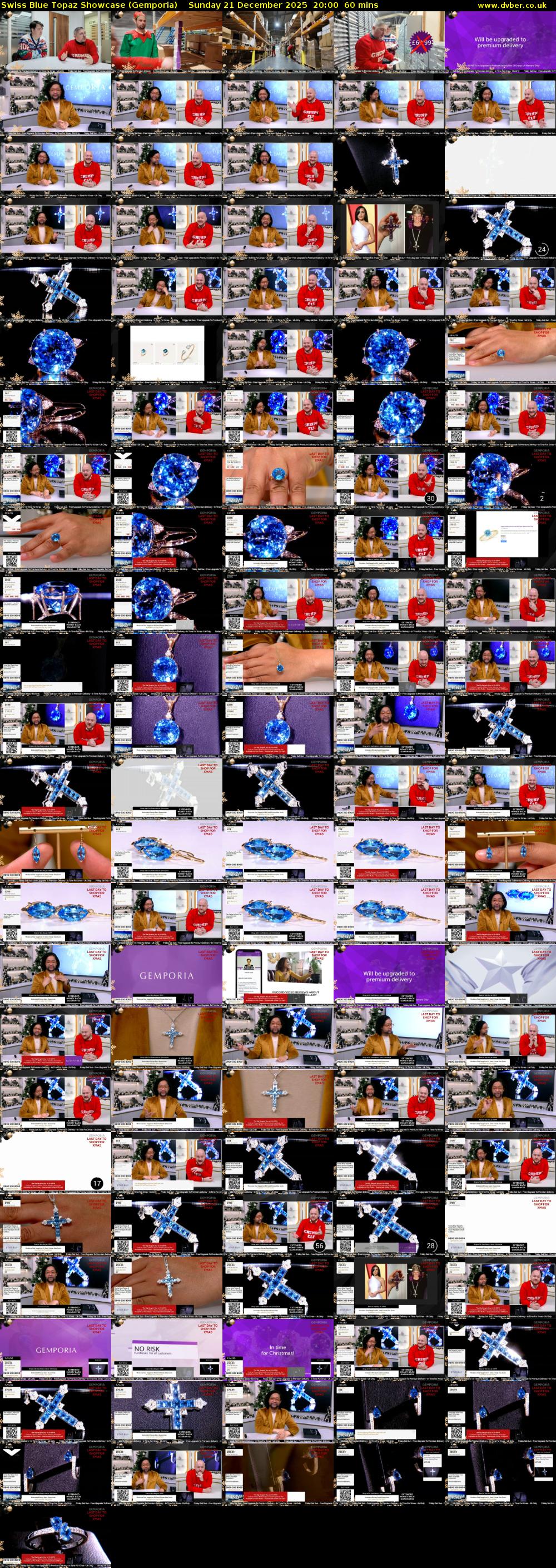 Swiss Blue Topaz Showcase (Gemporia) Sunday 21 December 2025 20:00 - 21:00