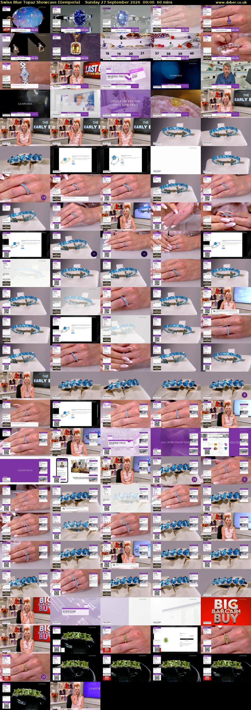 Swiss Blue Topaz Showcase (Gemporia) Sunday 27 September 2026 09:00 - 10:00