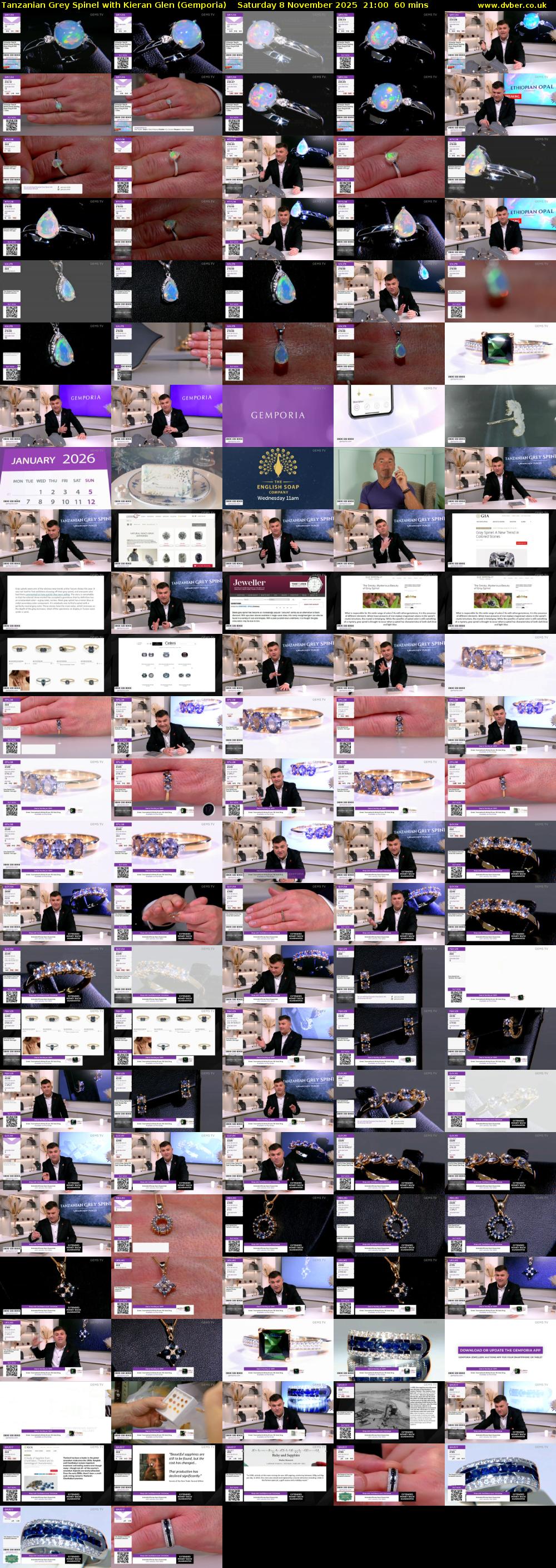 Tanzanian Grey Spinel with Kieran Glen (Gemporia) Saturday 8 November 2025 21:00 - 22:00