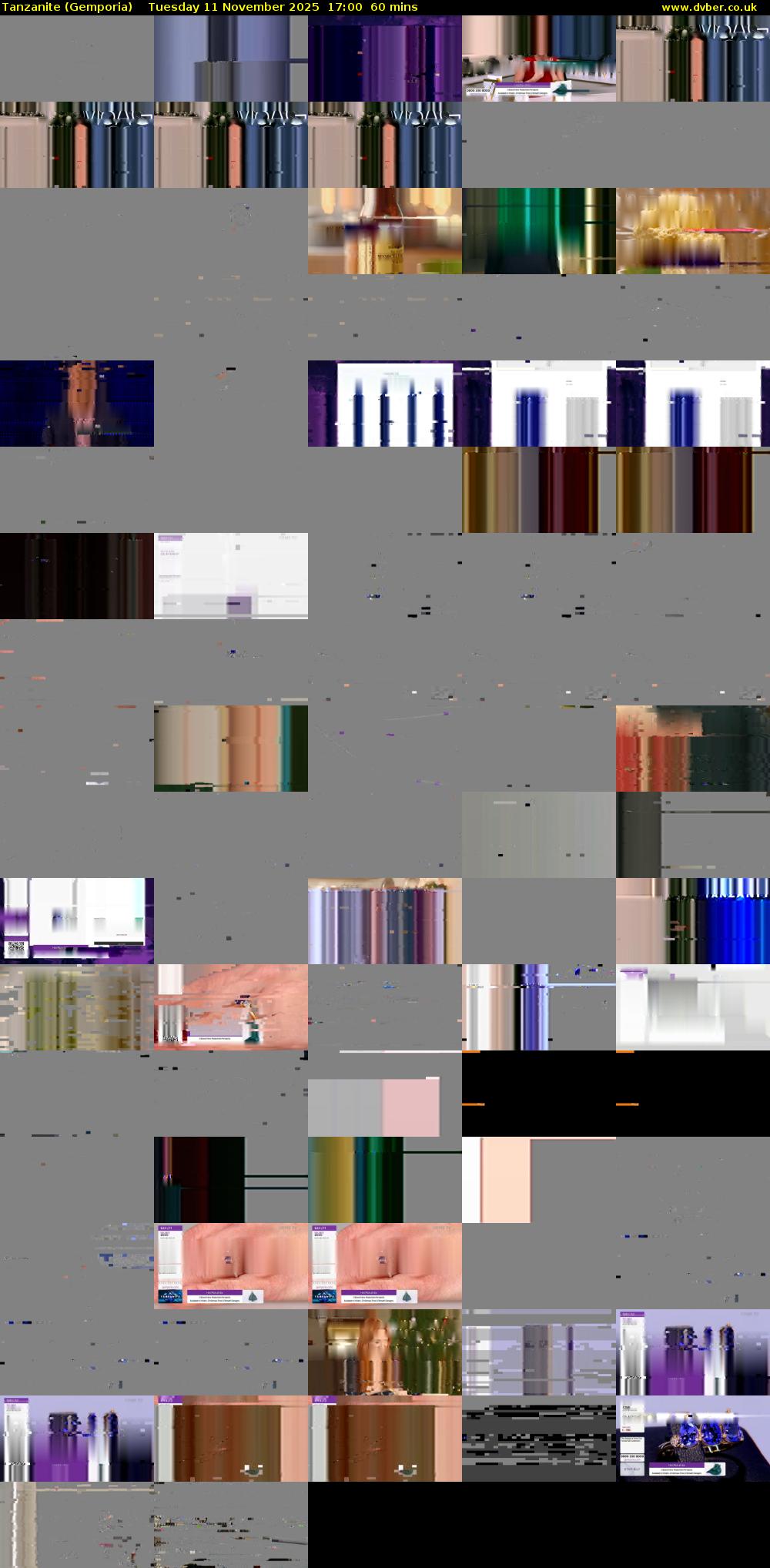 Tanzanite (Gemporia) Tuesday 11 November 2025 17:00 - 18:00