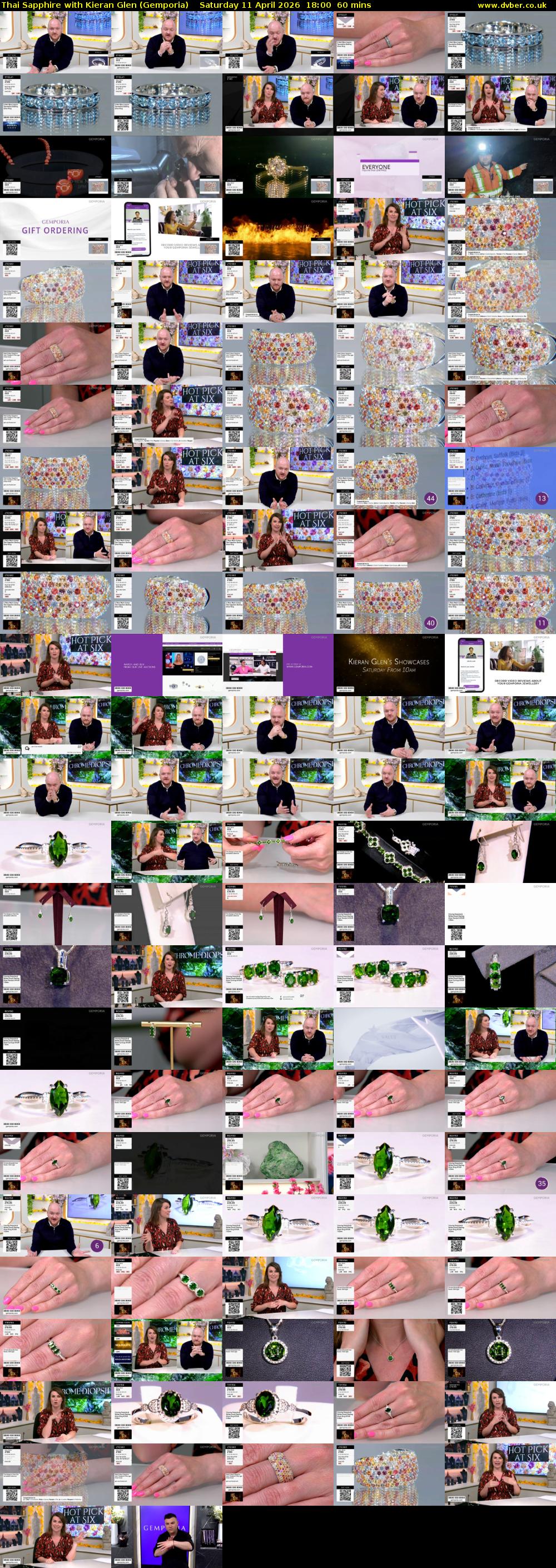 Thai Sapphire with Kieran Glen (Gemporia) Saturday 11 April 2026 18:00 - 19:00