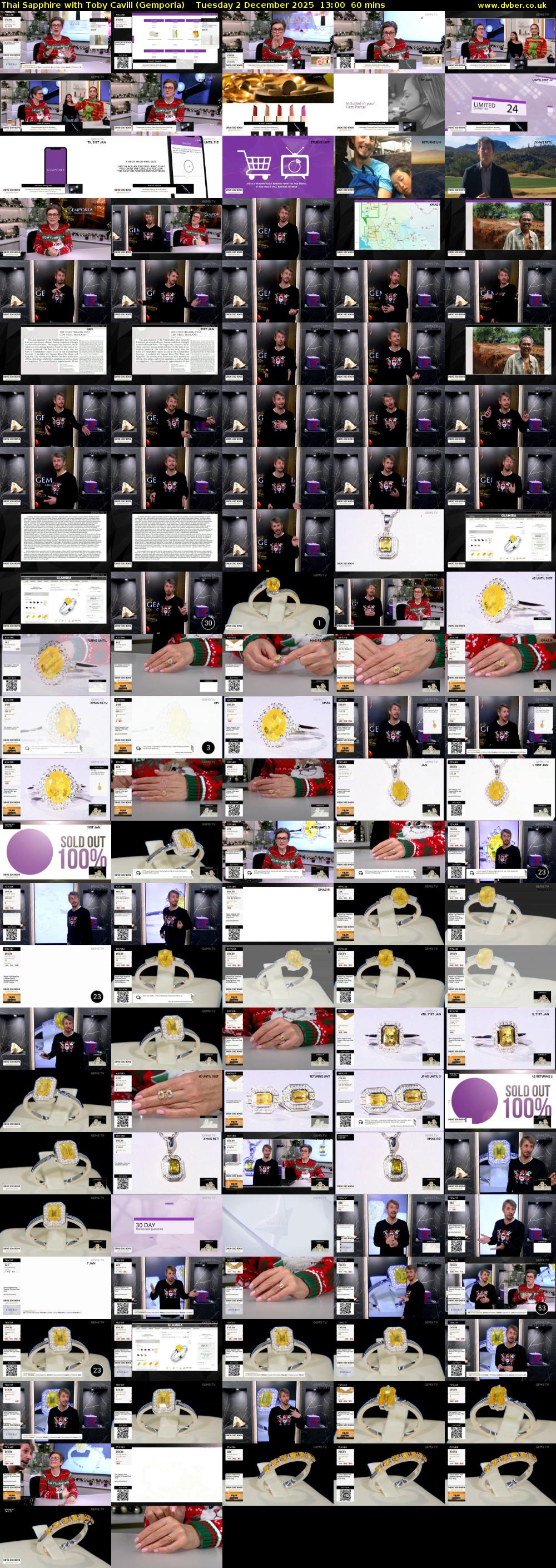 Thai Sapphire with Toby Cavill (Gemporia) Tuesday 2 December 2025 13:00 - 14:00