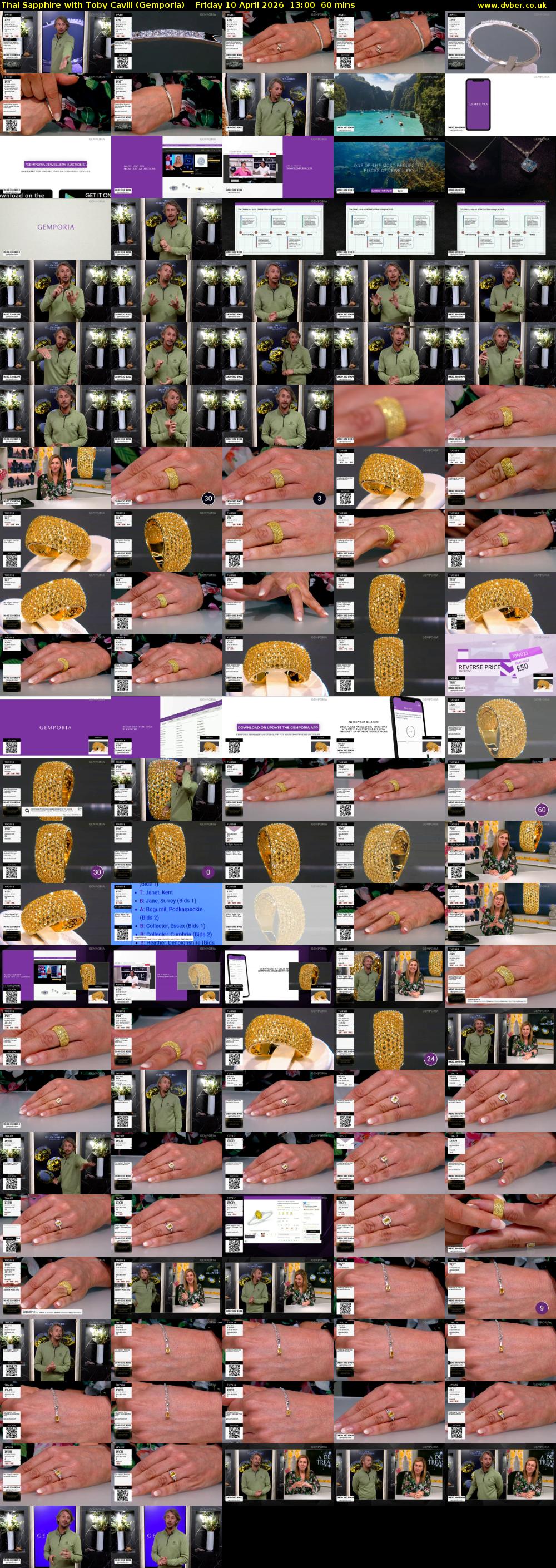 Thai Sapphire with Toby Cavill (Gemporia) Friday 10 April 2026 13:00 - 14:00