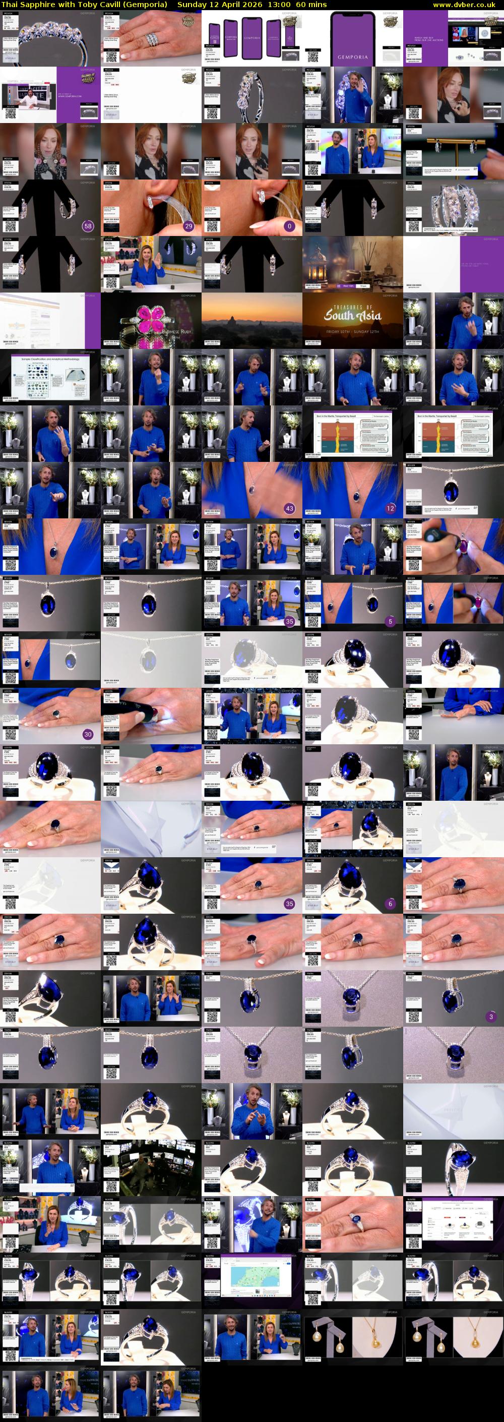 Thai Sapphire with Toby Cavill (Gemporia) Sunday 12 April 2026 13:00 - 14:00