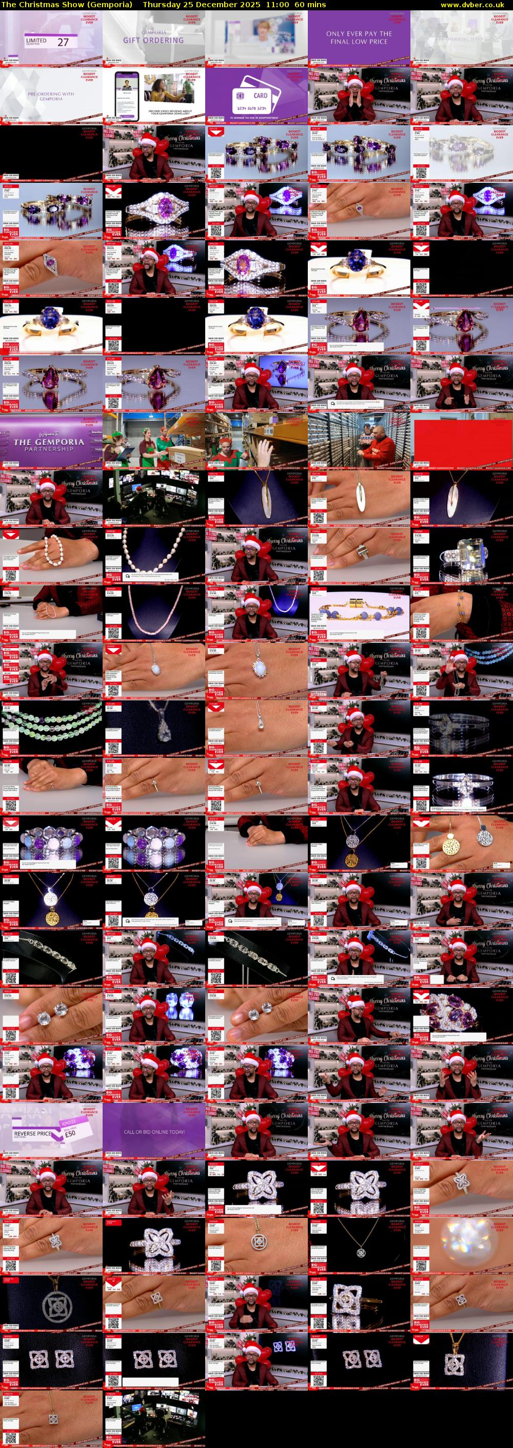The Christmas Show (Gemporia) Thursday 25 December 2025 11:00 - 12:00