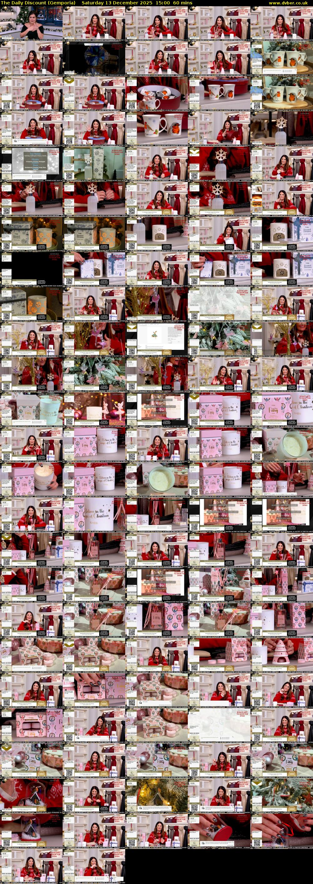 The Daily Discount (Gemporia) Saturday 13 December 2025 15:00 - 16:00