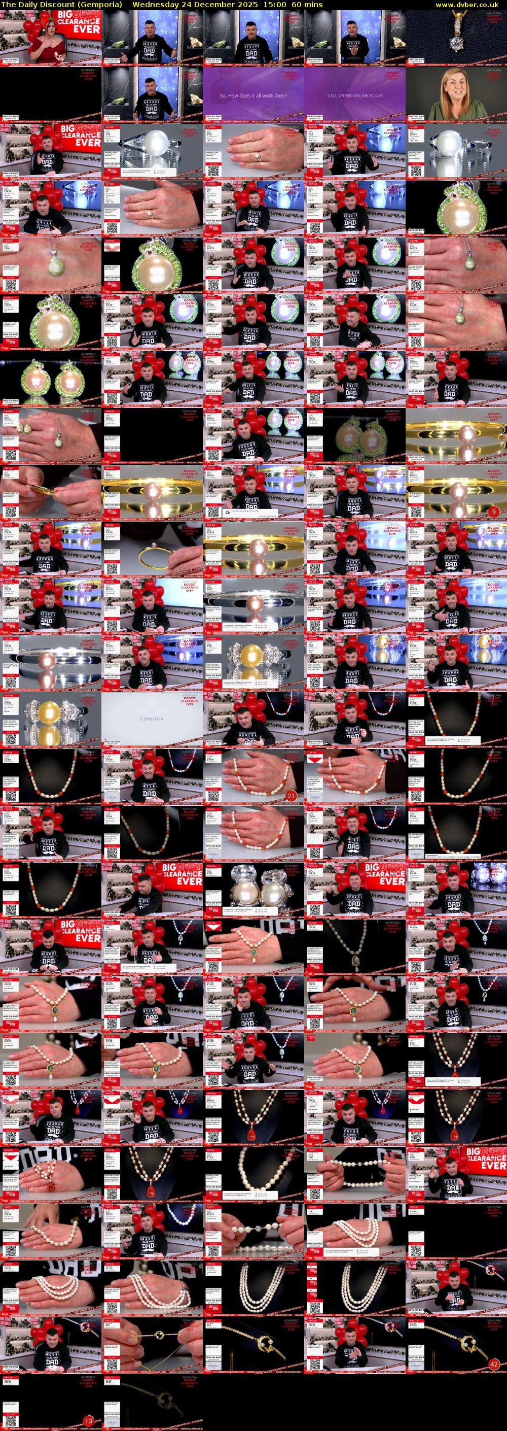 The Daily Discount (Gemporia) Wednesday 24 December 2025 15:00 - 16:00