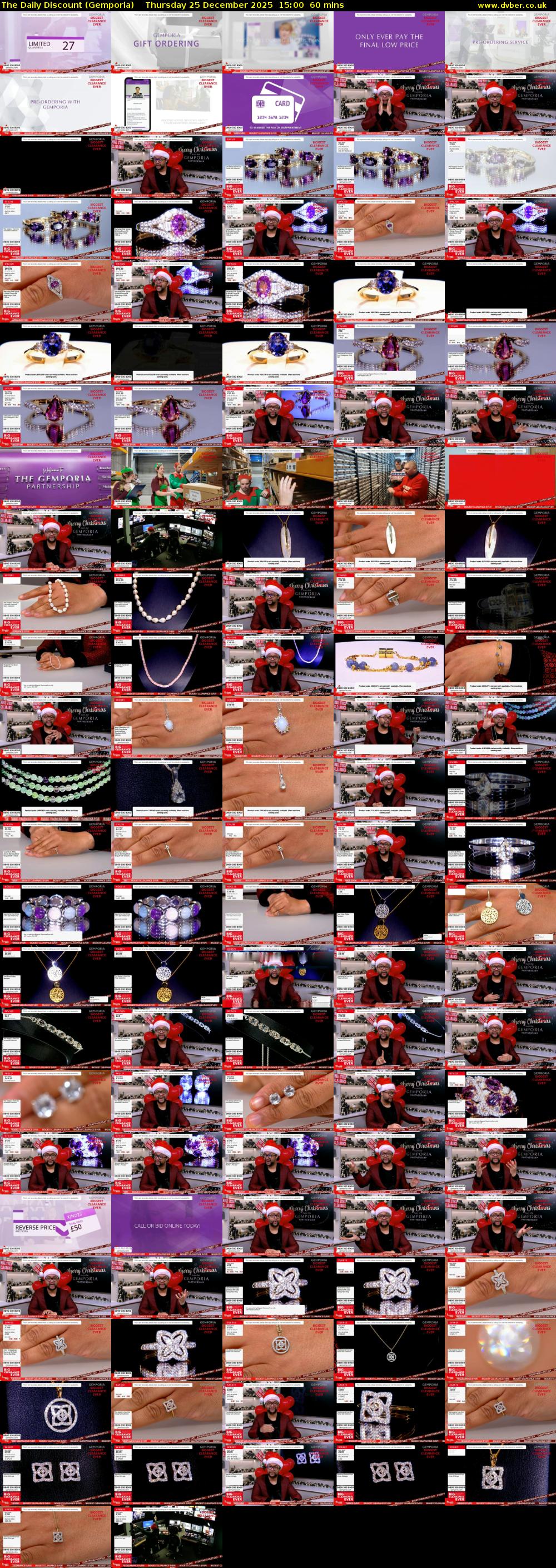 The Daily Discount (Gemporia) Thursday 25 December 2025 15:00 - 16:00