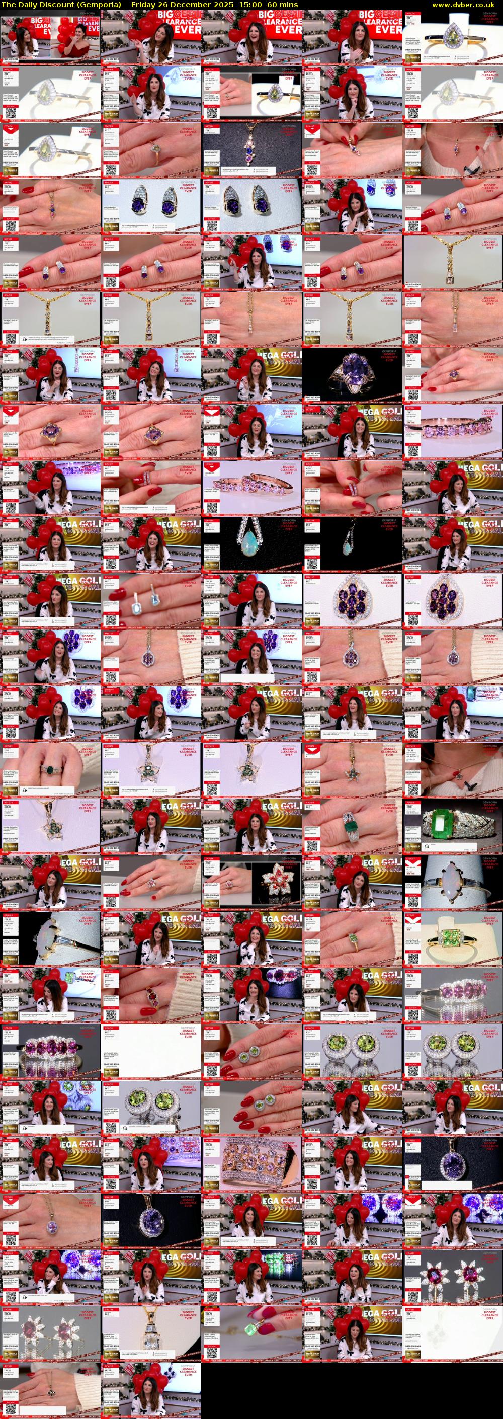 The Daily Discount (Gemporia) Friday 26 December 2025 15:00 - 16:00