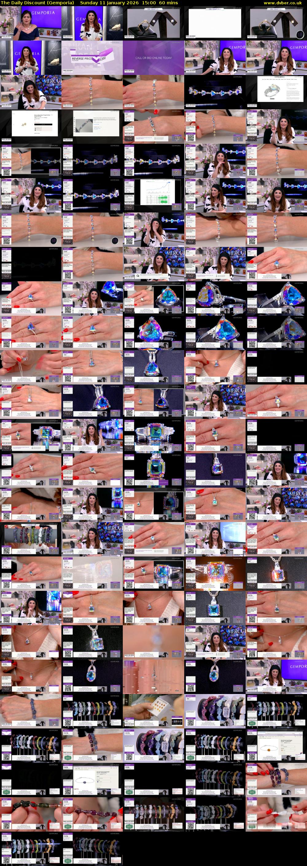 The Daily Discount (Gemporia) Sunday 11 January 2026 15:00 - 16:00