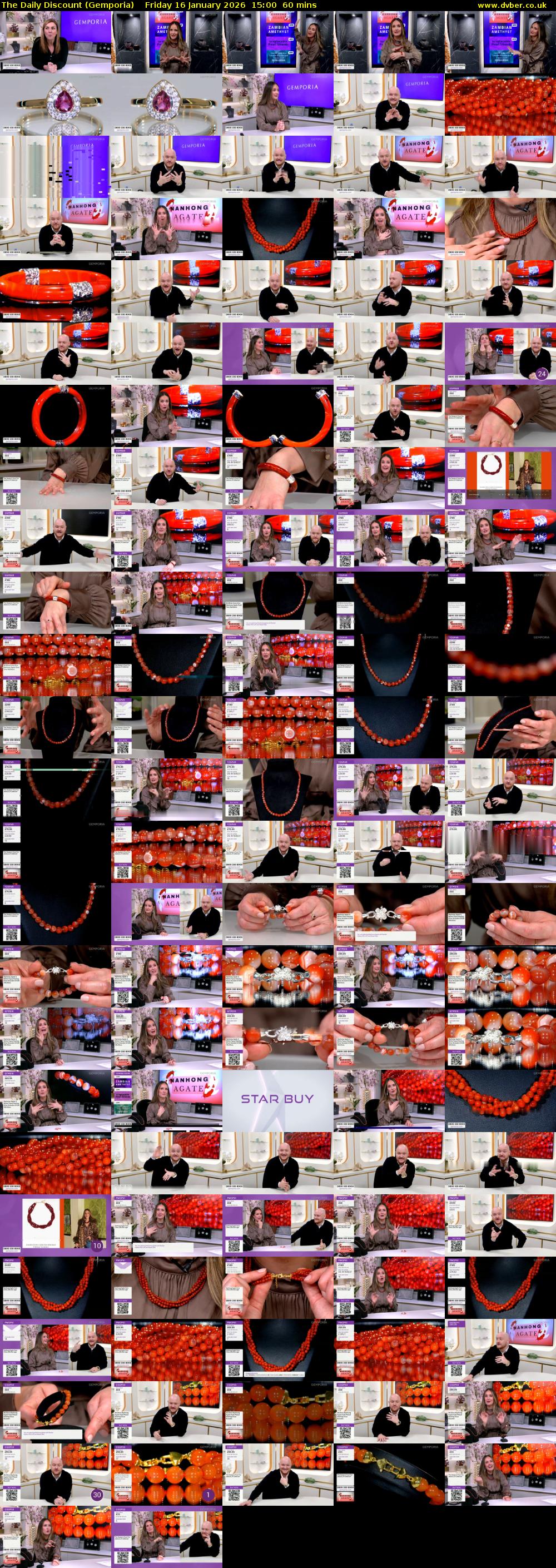 The Daily Discount (Gemporia) Friday 16 January 2026 15:00 - 16:00