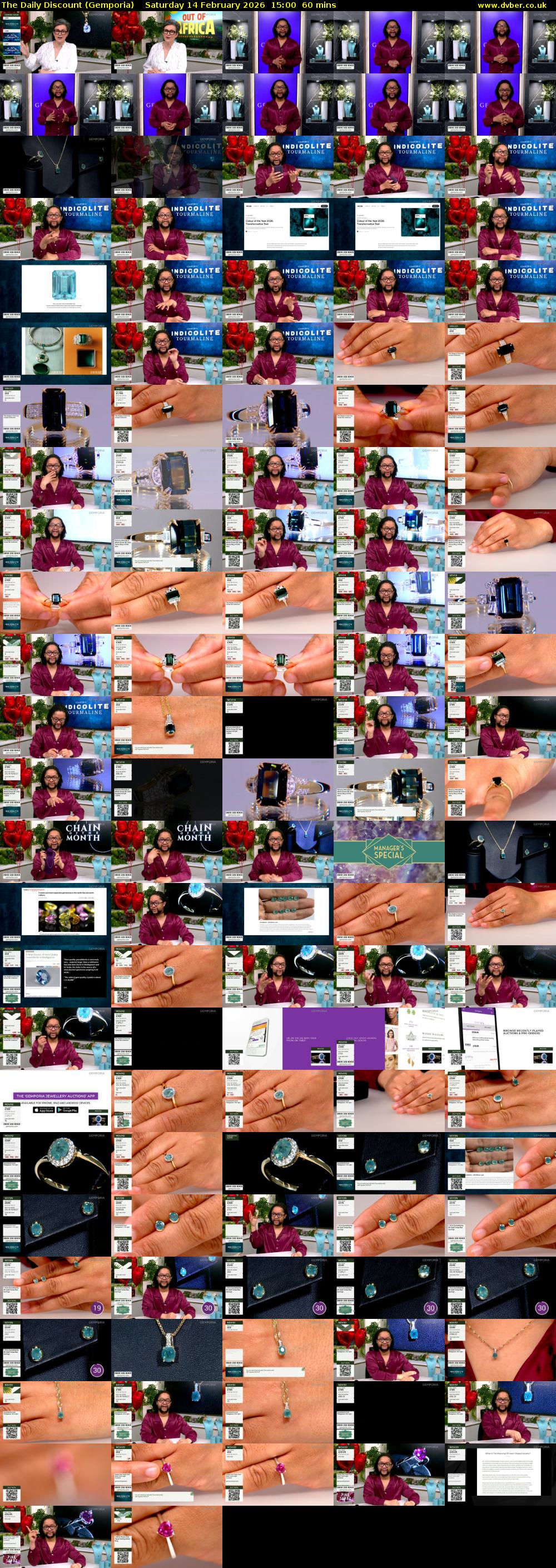 The Daily Discount (Gemporia) Saturday 14 February 2026 15:00 - 16:00