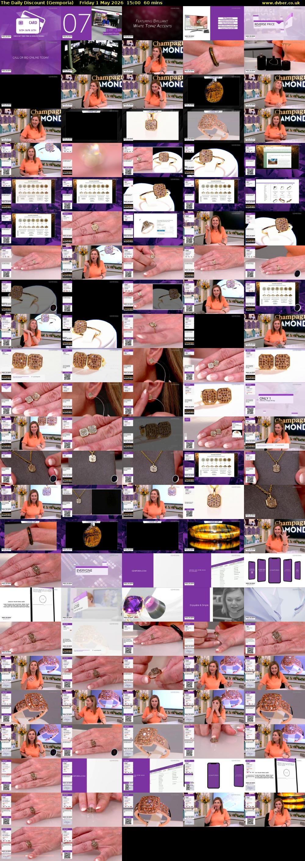 The Daily Discount (Gemporia) Friday 1 May 2026 15:00 - 16:00