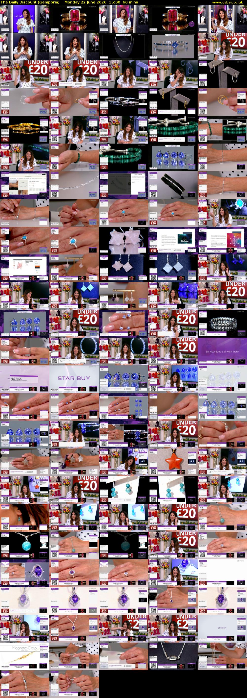 The Daily Discount (Gemporia) Monday 22 June 2026 15:00 - 16:00