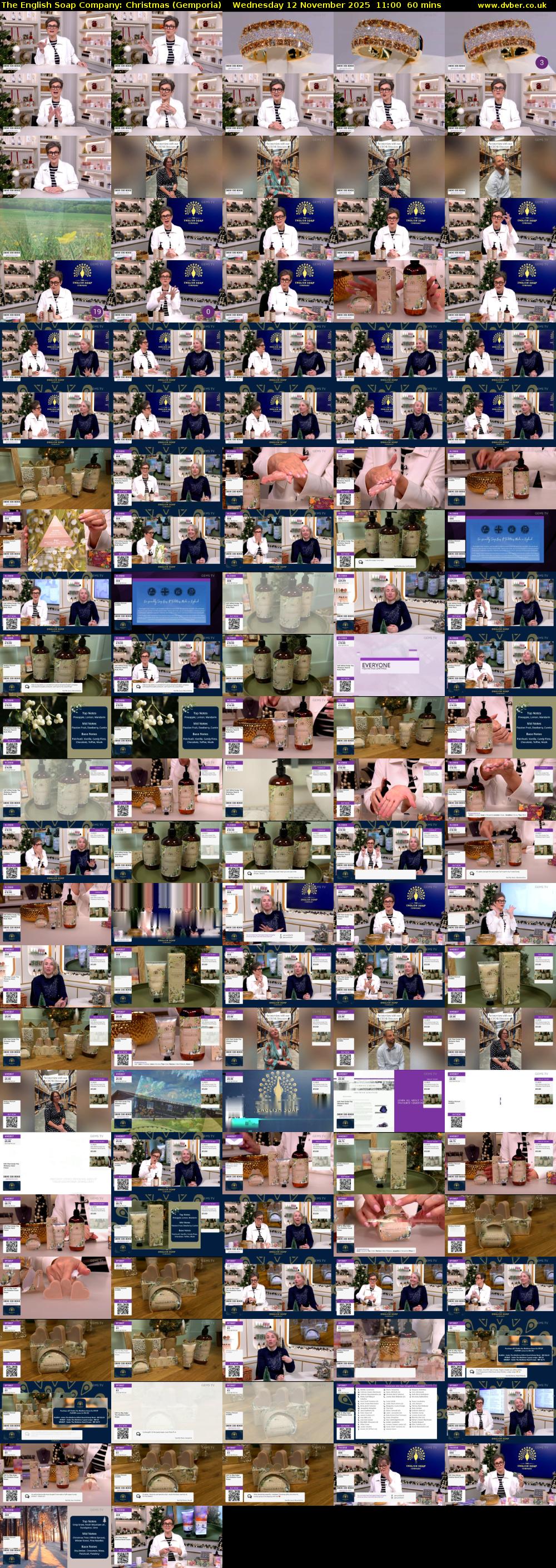 The English Soap Company: Christmas (Gemporia) Wednesday 12 November 2025 11:00 - 12:00