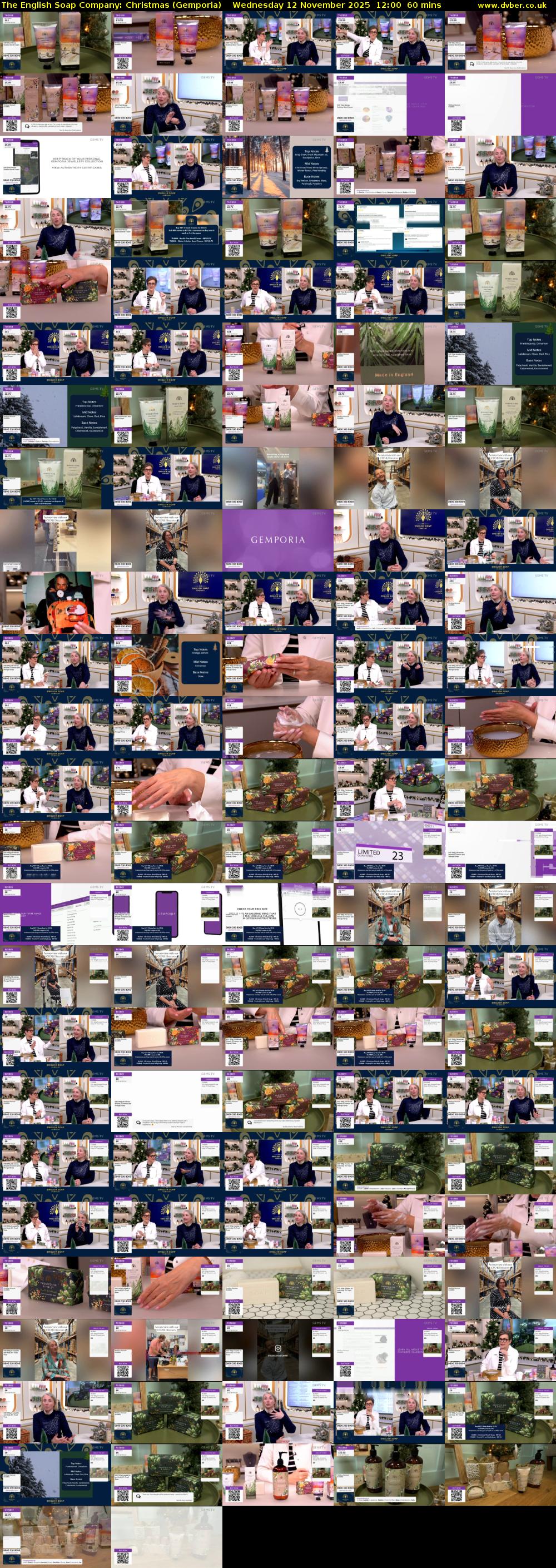 The English Soap Company: Christmas (Gemporia) Wednesday 12 November 2025 12:00 - 13:00