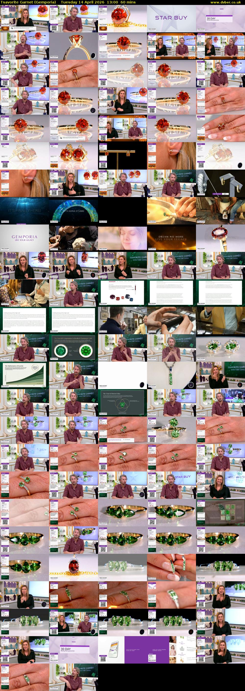 Tsavorite Garnet (Gemporia) Tuesday 14 April 2026 13:00 - 14:00