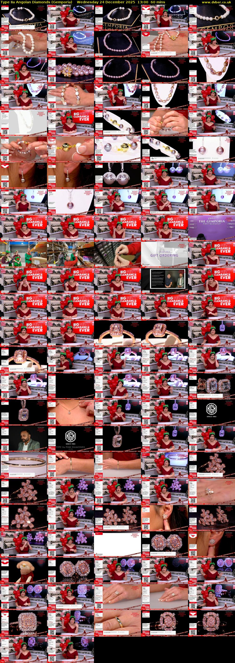 Type IIa Angolan Diamonds (Gemporia) Wednesday 24 December 2025 13:00 - 14:00