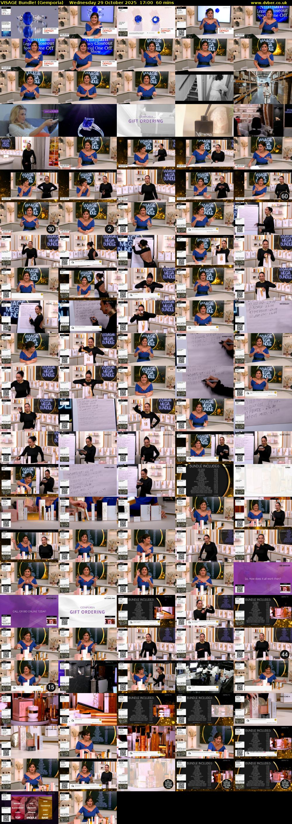 VISAGE Bundle! (Gemporia) Wednesday 29 October 2025 17:00 - 18:00