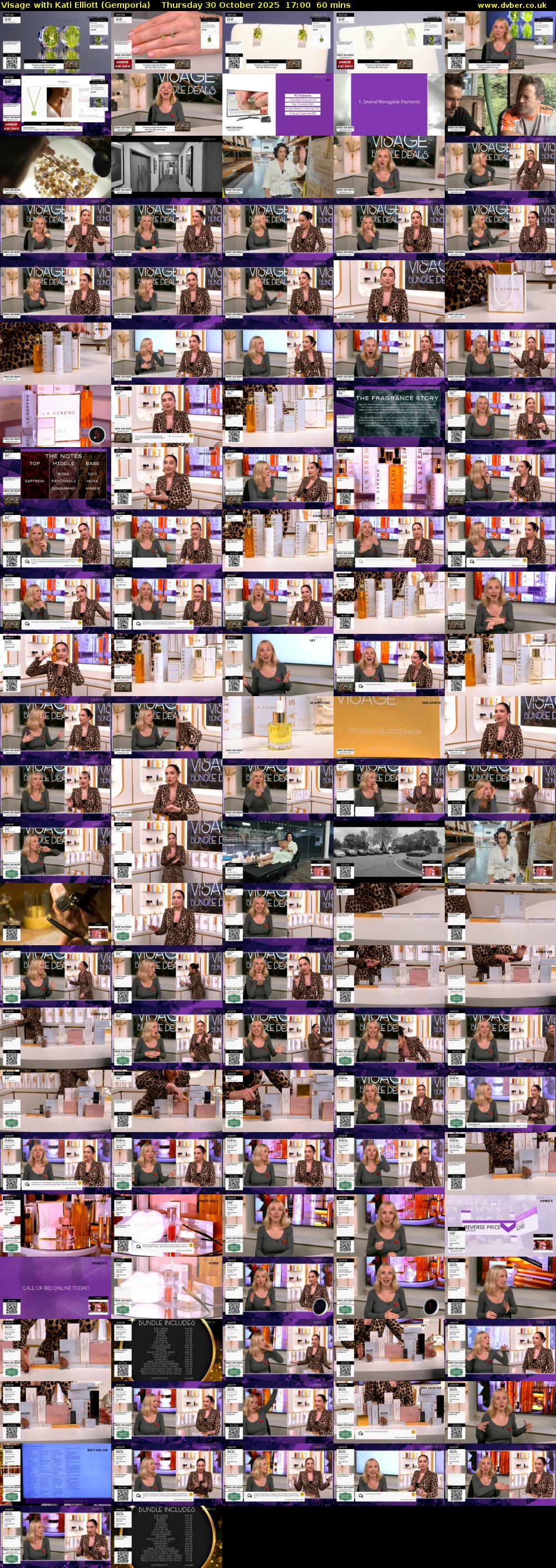 Visage with Kati Elliott (Gemporia) Thursday 30 October 2025 17:00 - 18:00