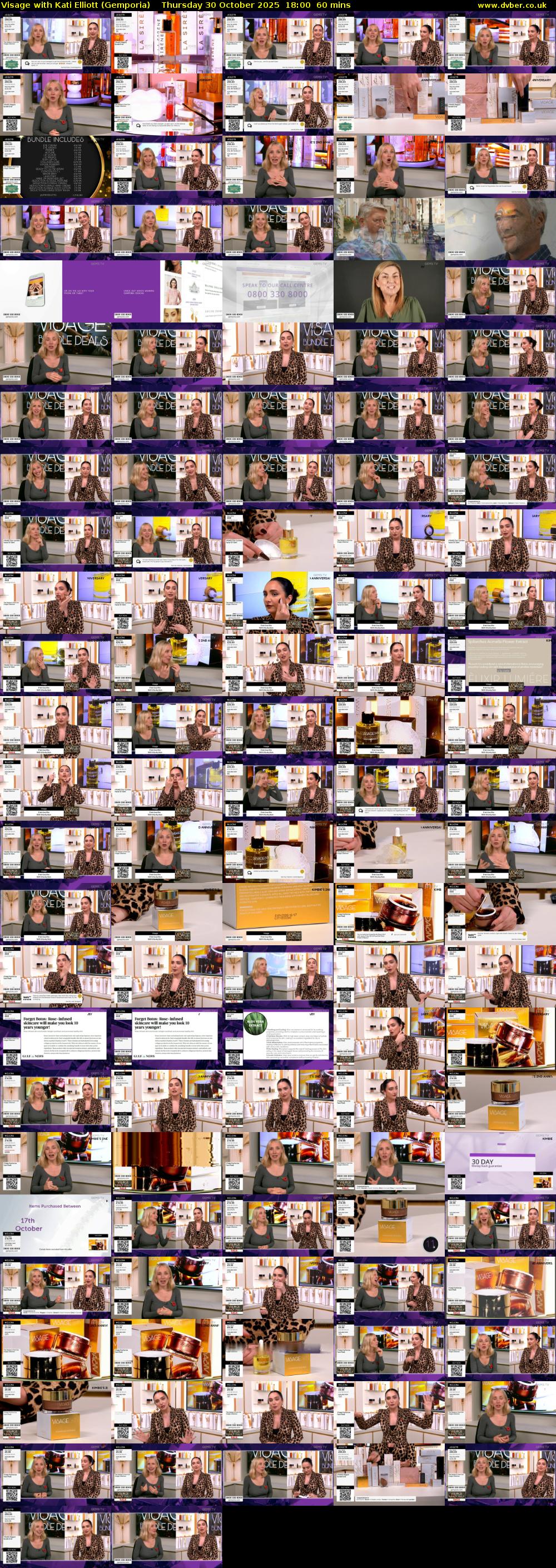 Visage with Kati Elliott (Gemporia) Thursday 30 October 2025 18:00 - 19:00