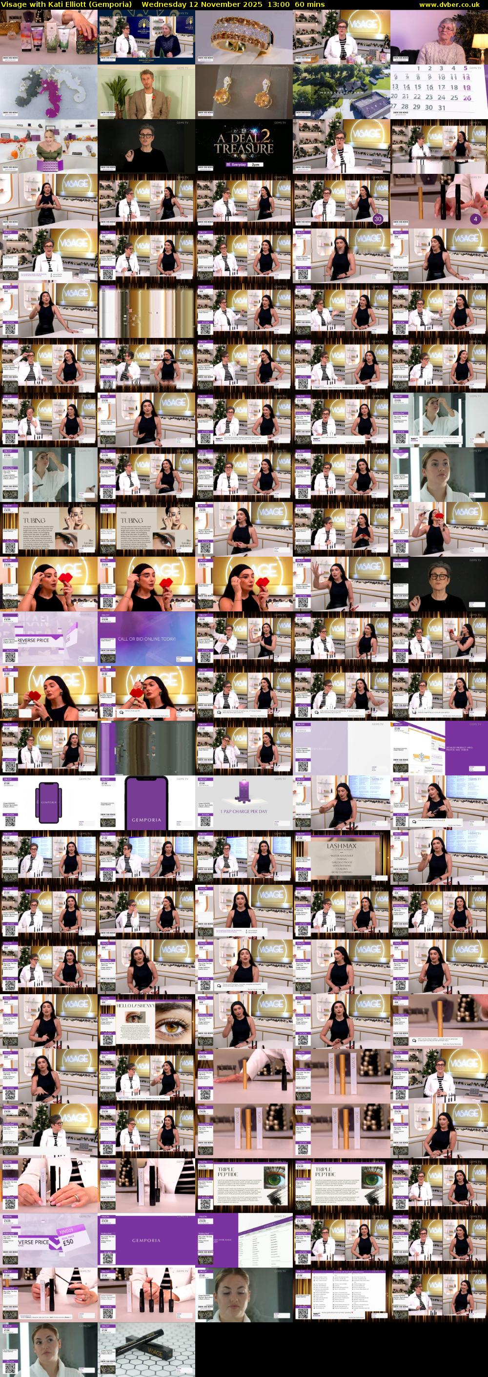 Visage with Kati Elliott (Gemporia) Wednesday 12 November 2025 13:00 - 14:00