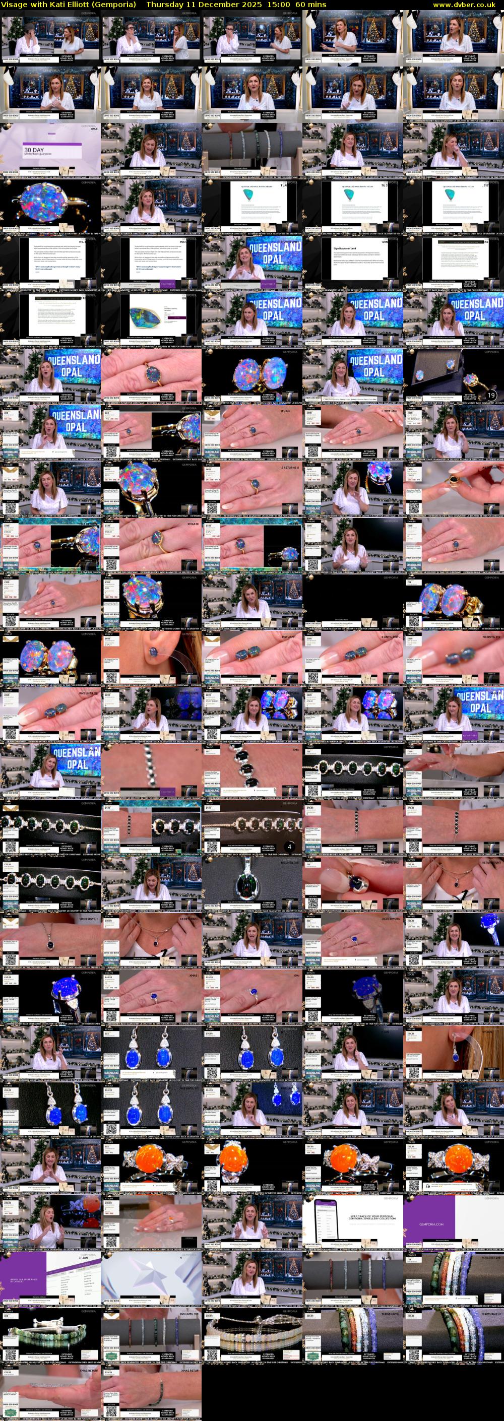 Visage with Kati Elliott (Gemporia) Thursday 11 December 2025 15:00 - 16:00