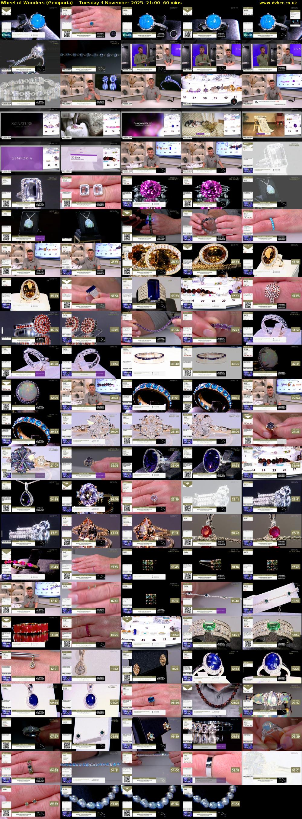 Wheel of Wonders (Gemporia) Tuesday 4 November 2025 21:00 - 22:00