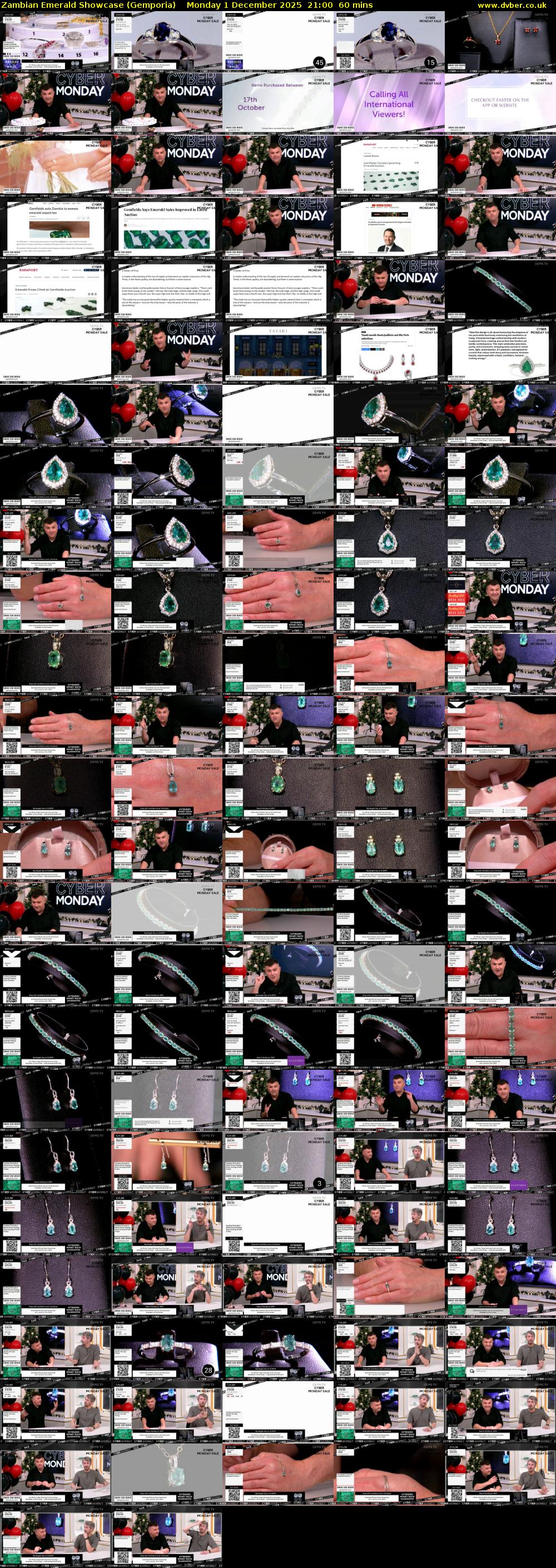 Zambian Emerald Showcase (Gemporia) Monday 1 December 2025 21:00 - 22:00