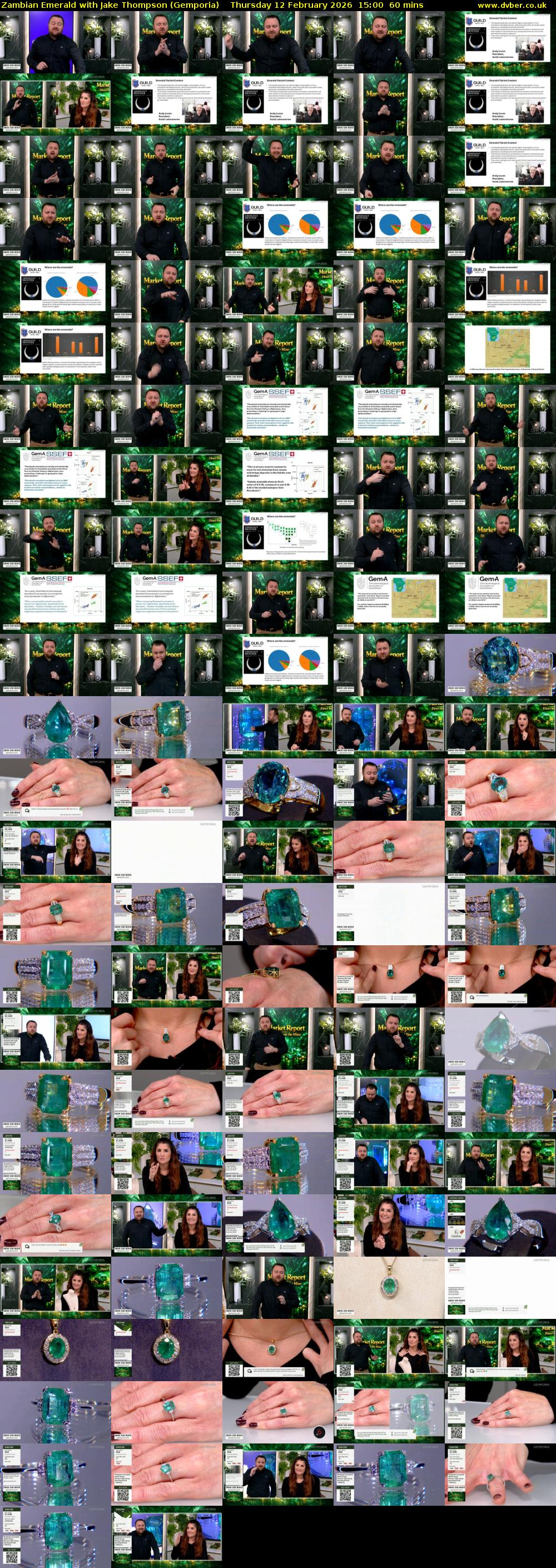 Zambian Emerald with Jake Thompson (Gemporia) Thursday 12 February 2026 15:00 - 16:00