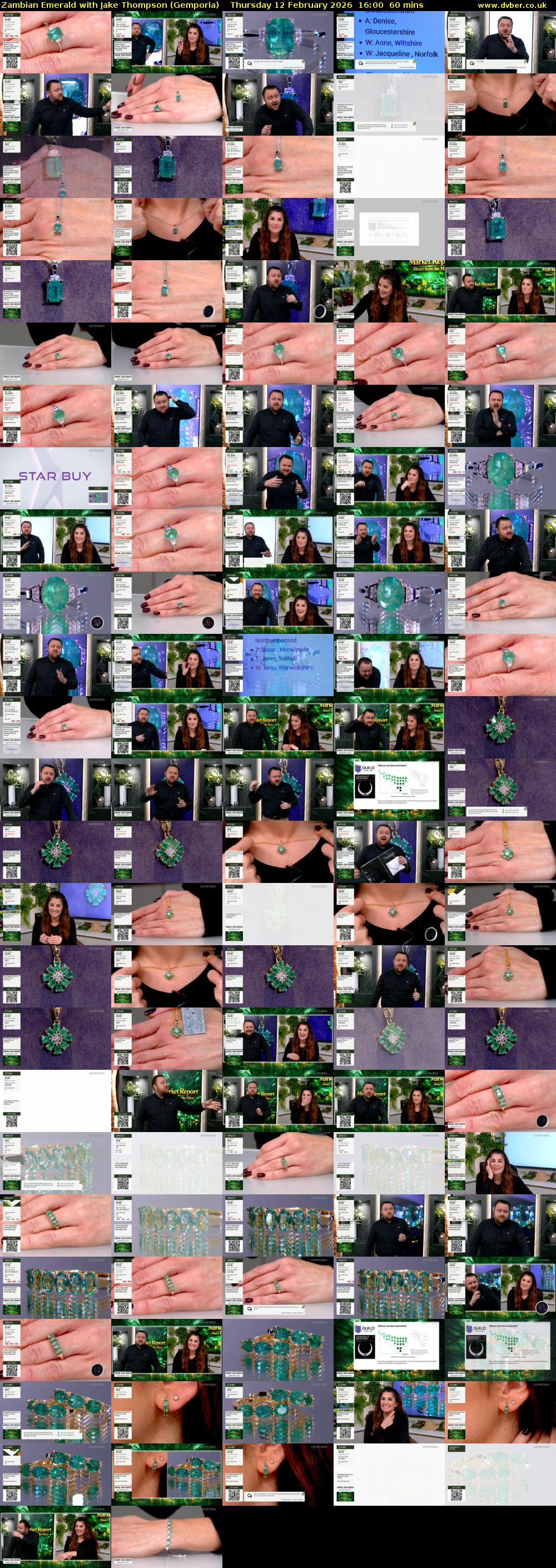 Zambian Emerald with Jake Thompson (Gemporia) Thursday 12 February 2026 16:00 - 17:00