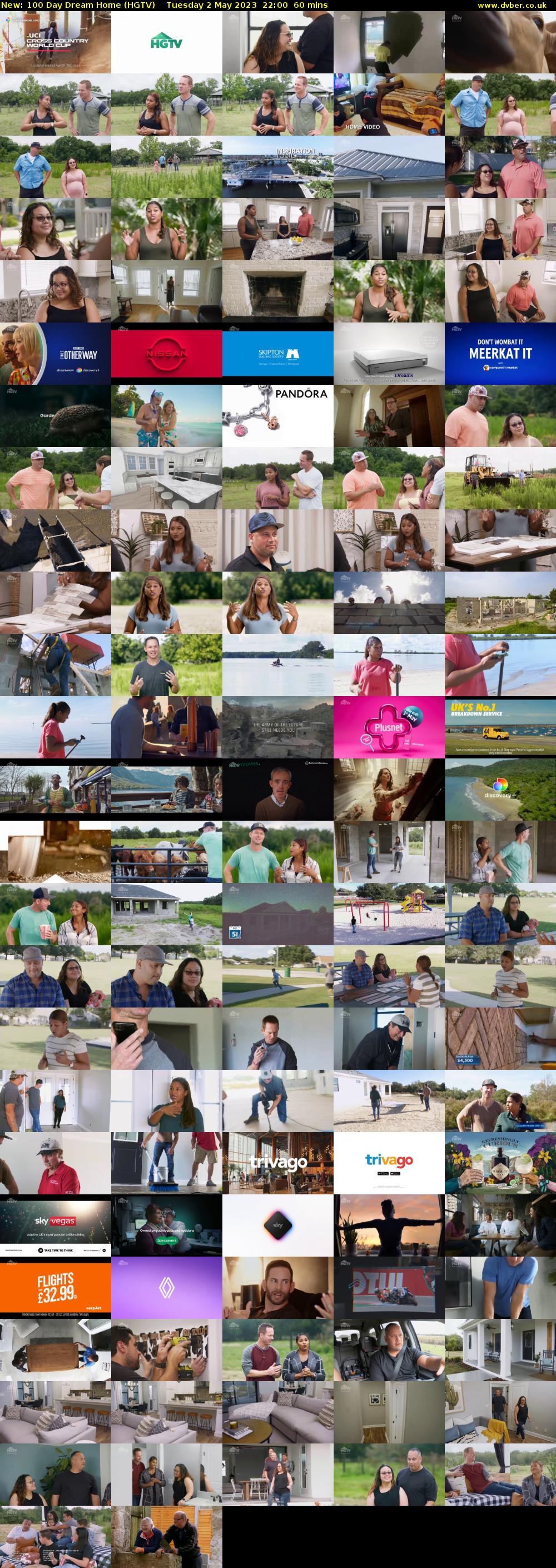 100 Day Dream Home (HGTV) Tuesday 2 May 2023 22:00 - 23:00