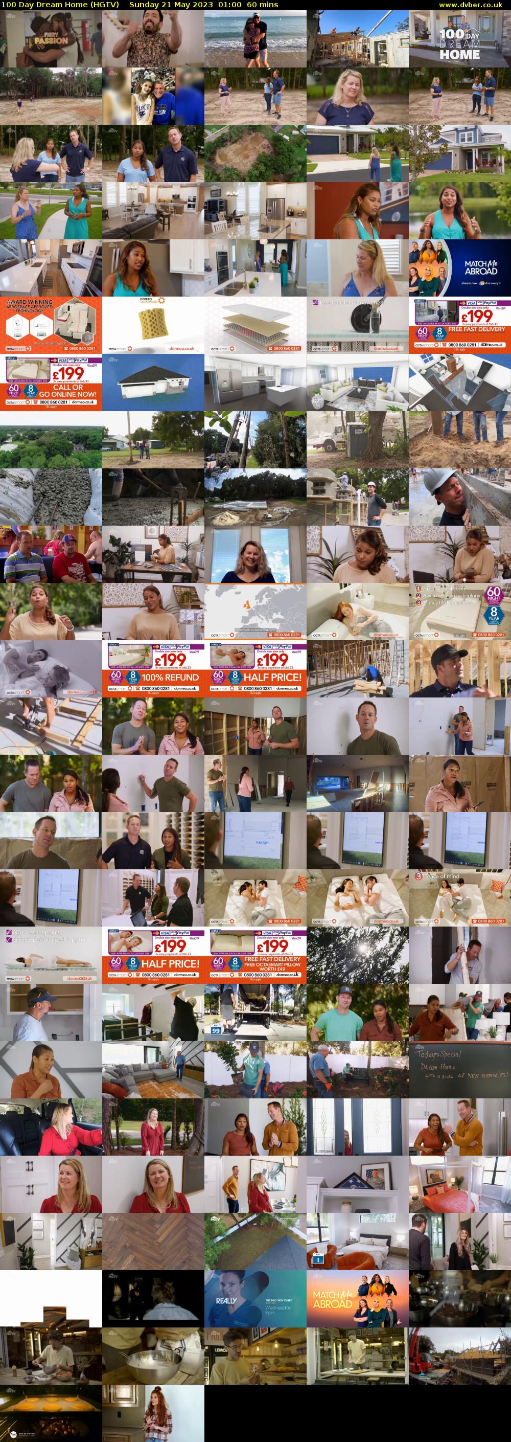 100 Day Dream Home (HGTV) Sunday 21 May 2023 01:00 - 02:00