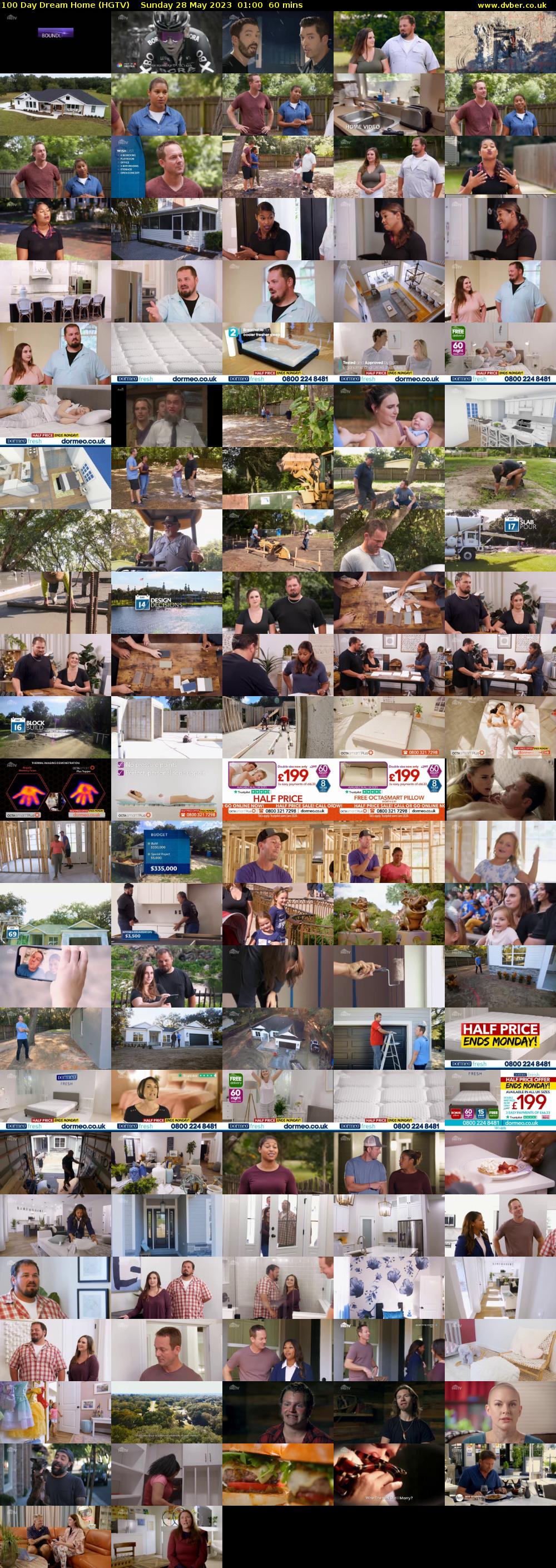 100 Day Dream Home (HGTV) Sunday 28 May 2023 01:00 - 02:00