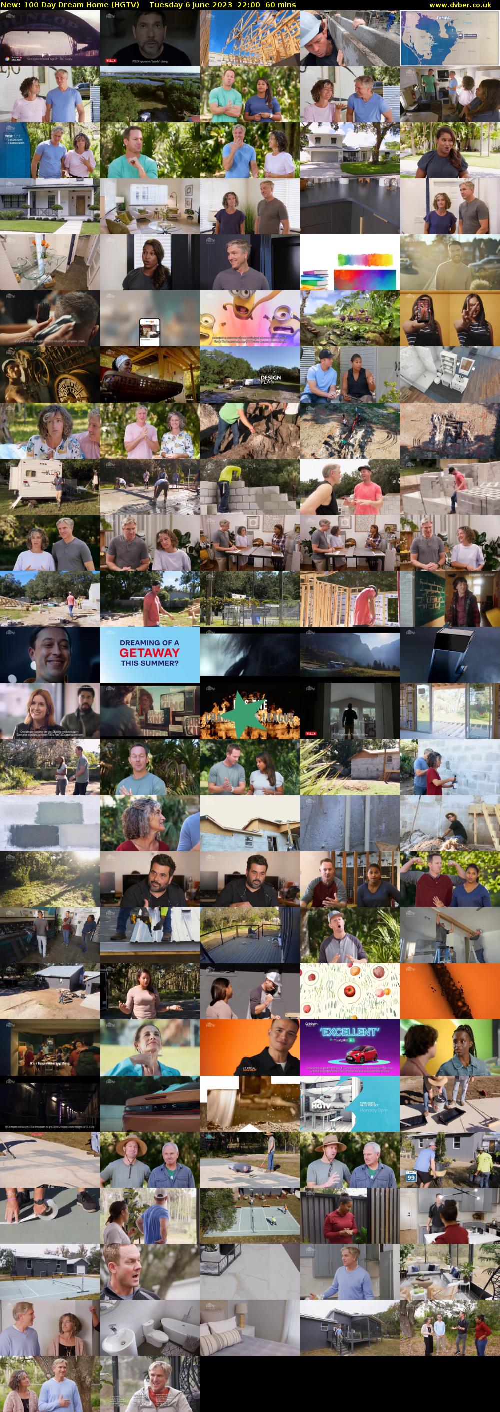 100 Day Dream Home (HGTV) Tuesday 6 June 2023 22:00 - 23:00