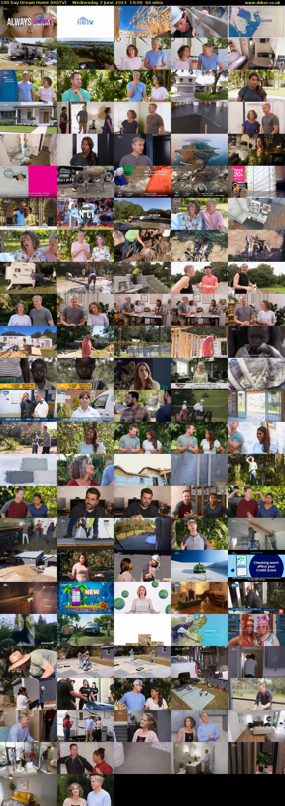 100 Day Dream Home (HGTV) Wednesday 7 June 2023 14:00 - 15:00
