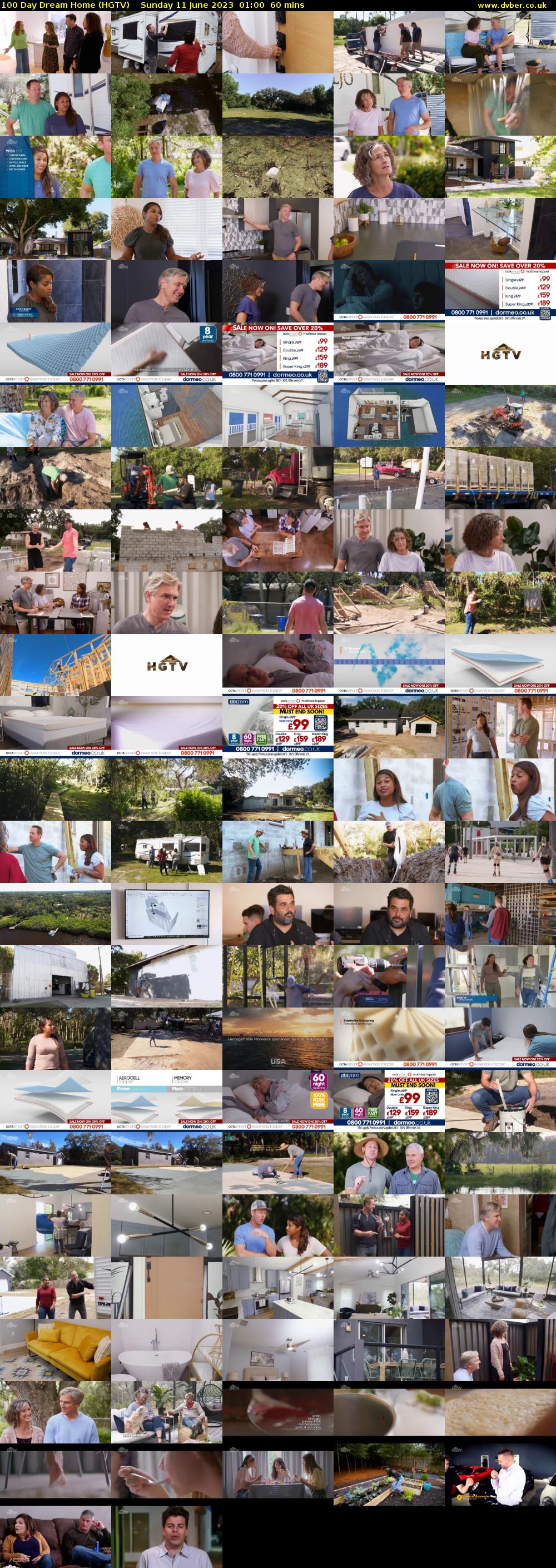 100 Day Dream Home (HGTV) Sunday 11 June 2023 01:00 - 02:00