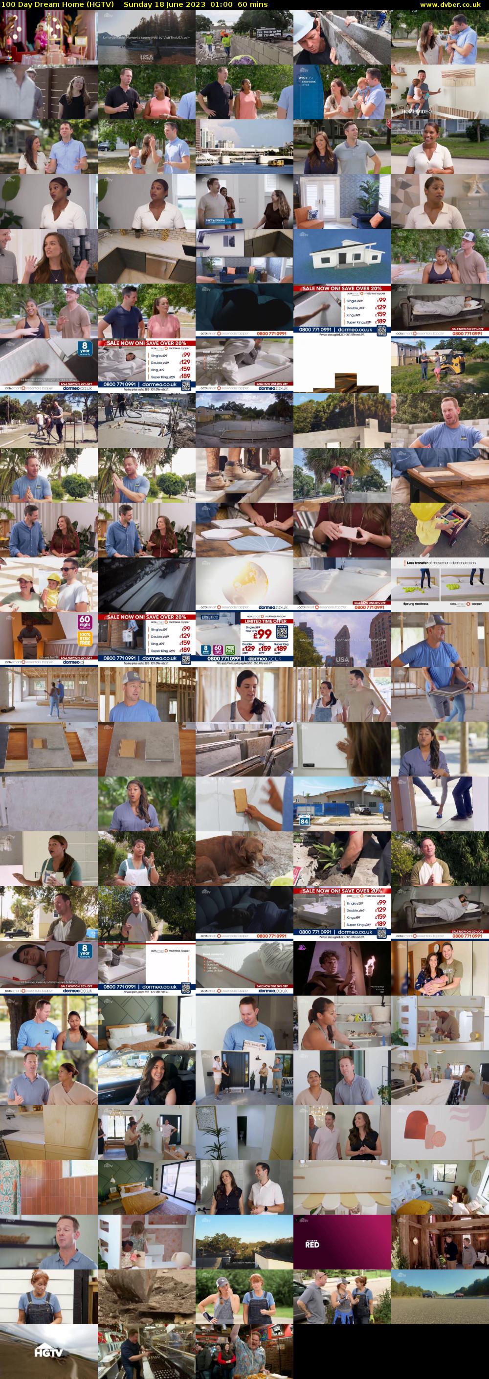 100 Day Dream Home (HGTV) Sunday 18 June 2023 01:00 - 02:00