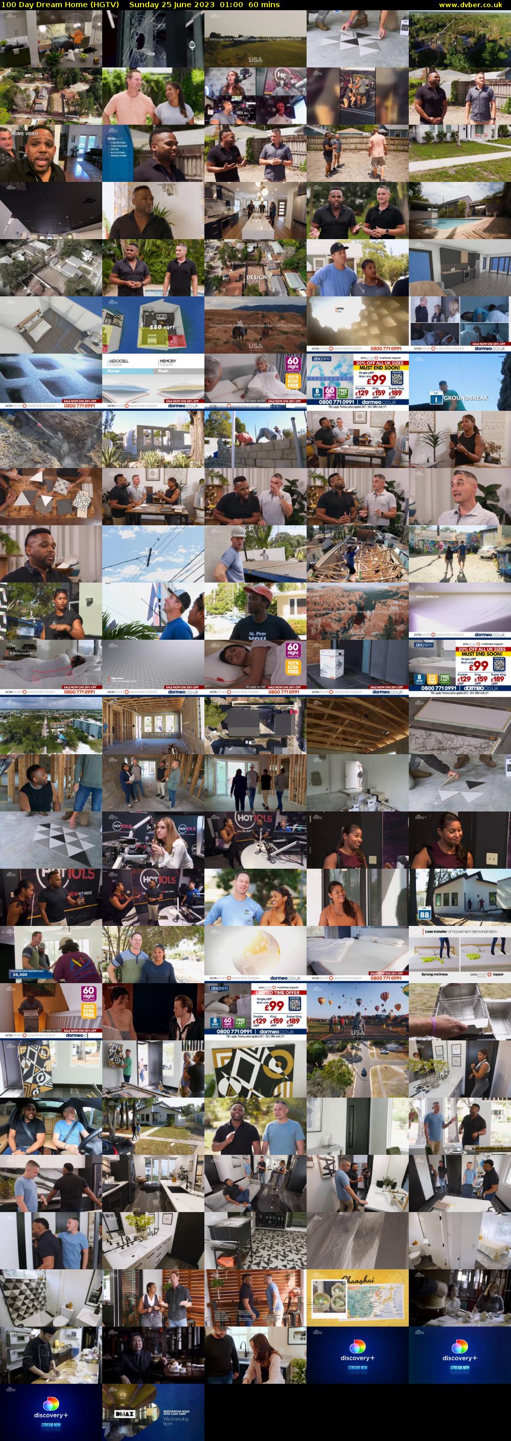 100 Day Dream Home (HGTV) Sunday 25 June 2023 01:00 - 02:00
