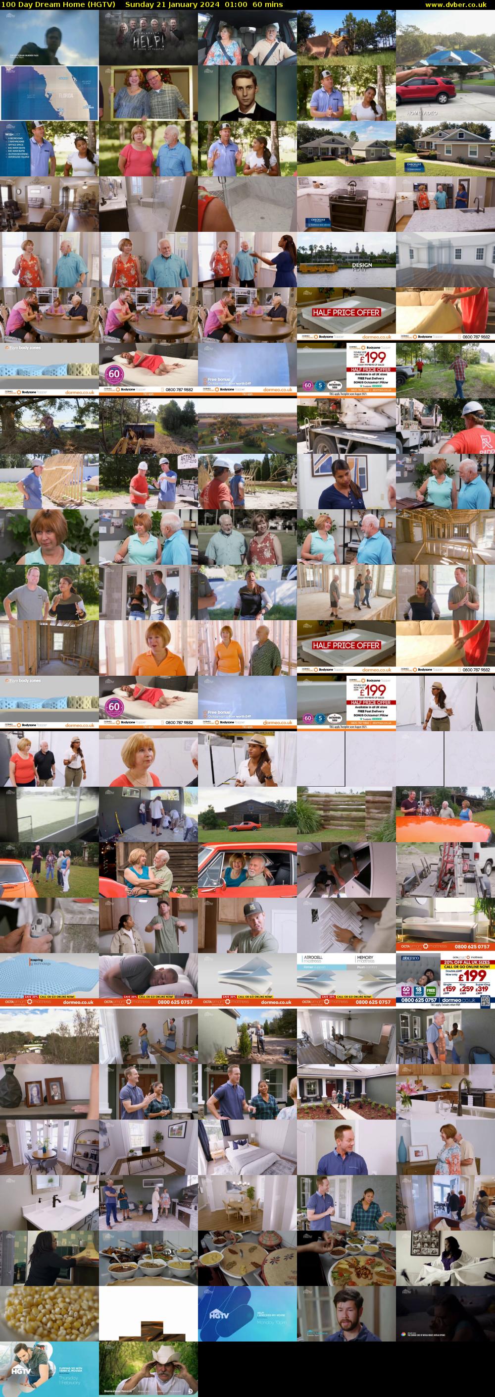 100 Day Dream Home (HGTV) Sunday 21 January 2024 01:00 - 02:00