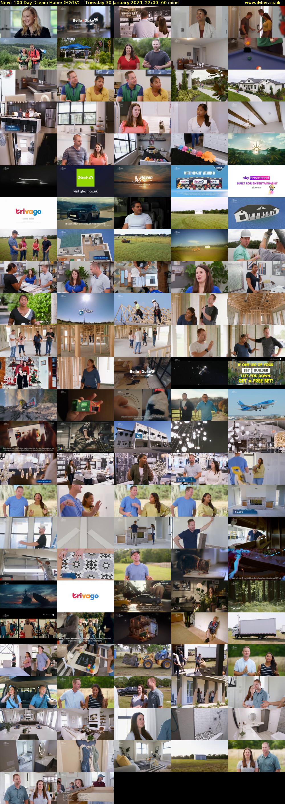 100 Day Dream Home (HGTV) Tuesday 30 January 2024 22:00 - 23:00