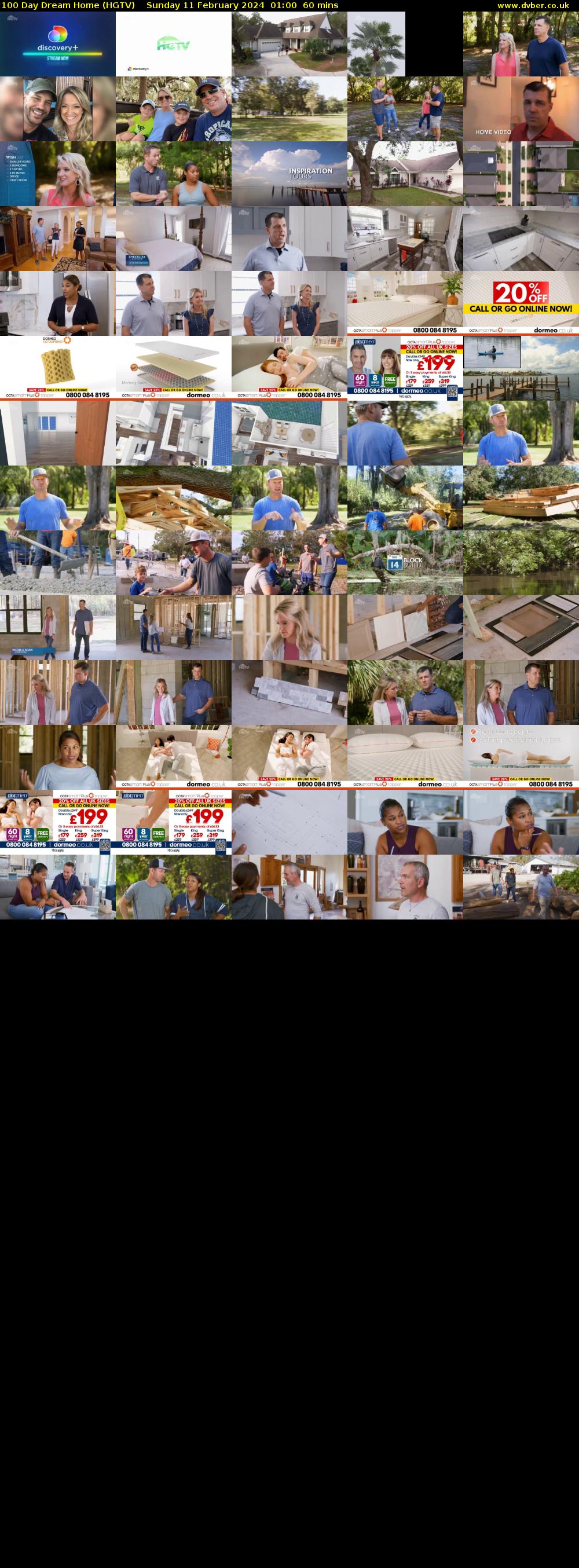 100 Day Dream Home (HGTV) Sunday 11 February 2024 01:00 - 02:00